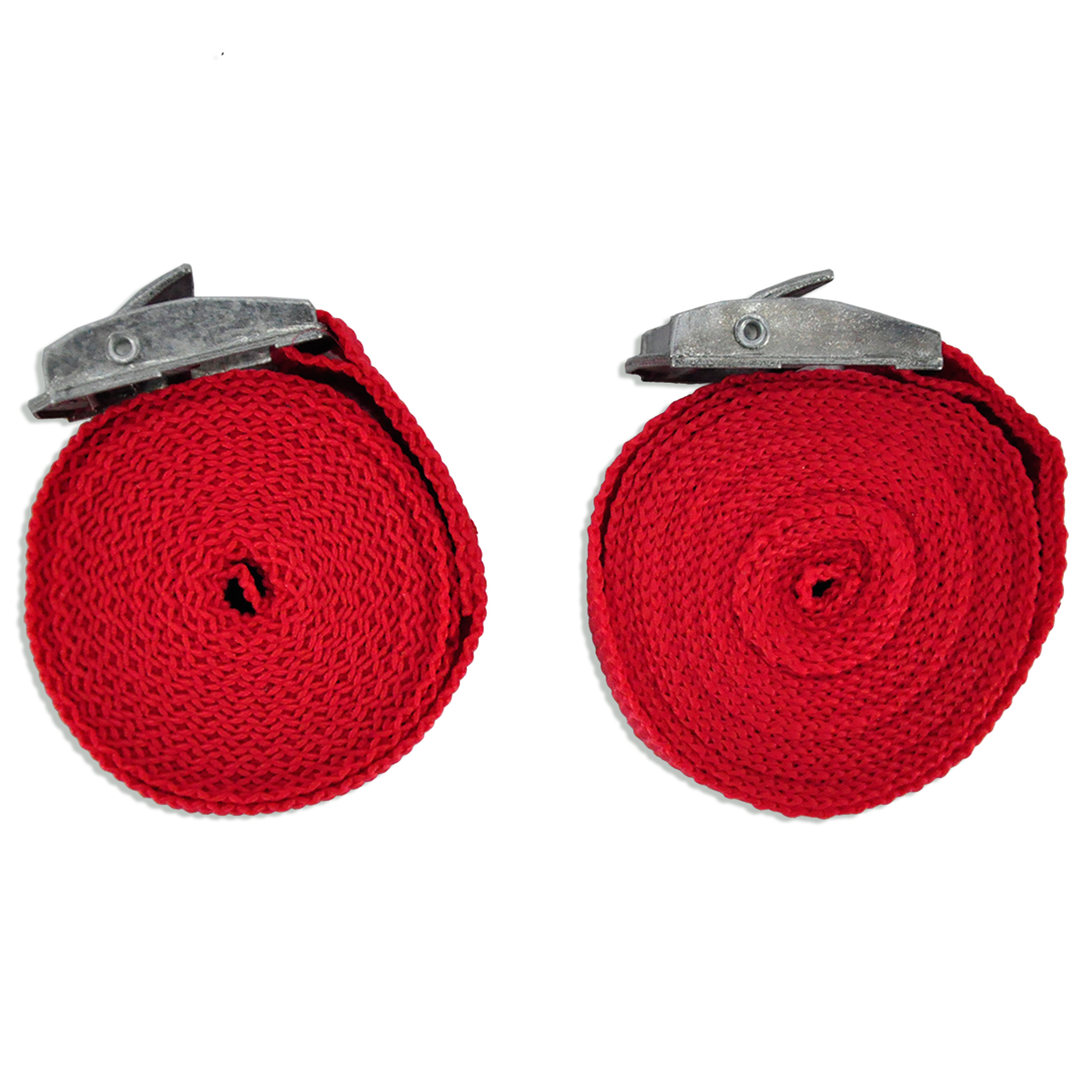 clever pick Spanngurt-Set - rot-schwarz - 250 cm
