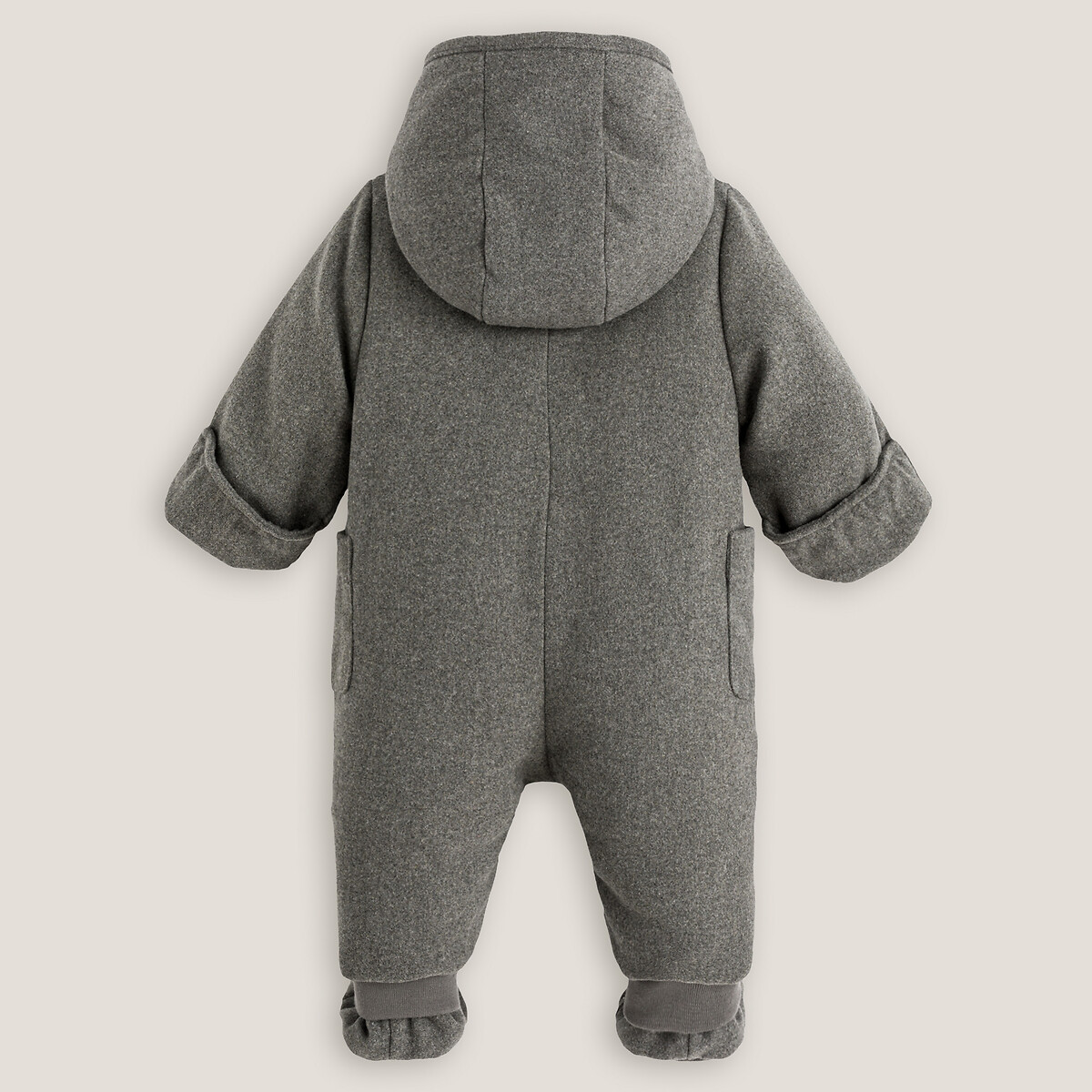 COLEÇÕES LA REDOUTE<br>Macacão de piloto com capuz e forro de sherpa