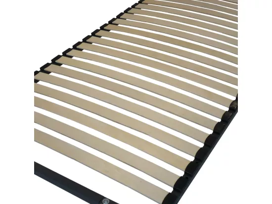 Sommier démontable + pieds 90x190 22 lattes - 22 lattes bois - Fabrication française
