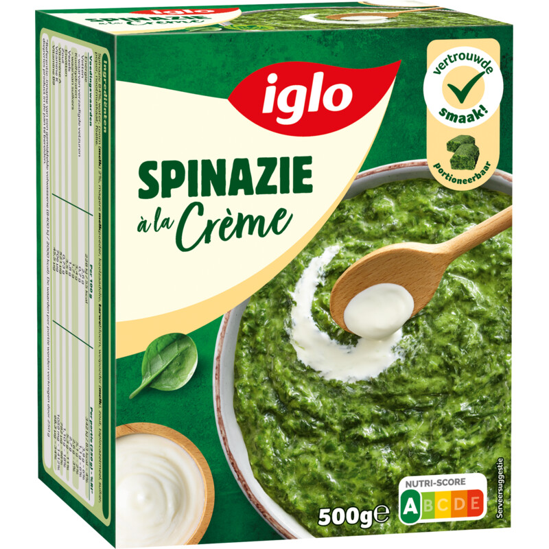 Iglo Spinazie à la crème