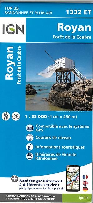 IGN - TOP 25 1332 ET ROYAN 1 25 000