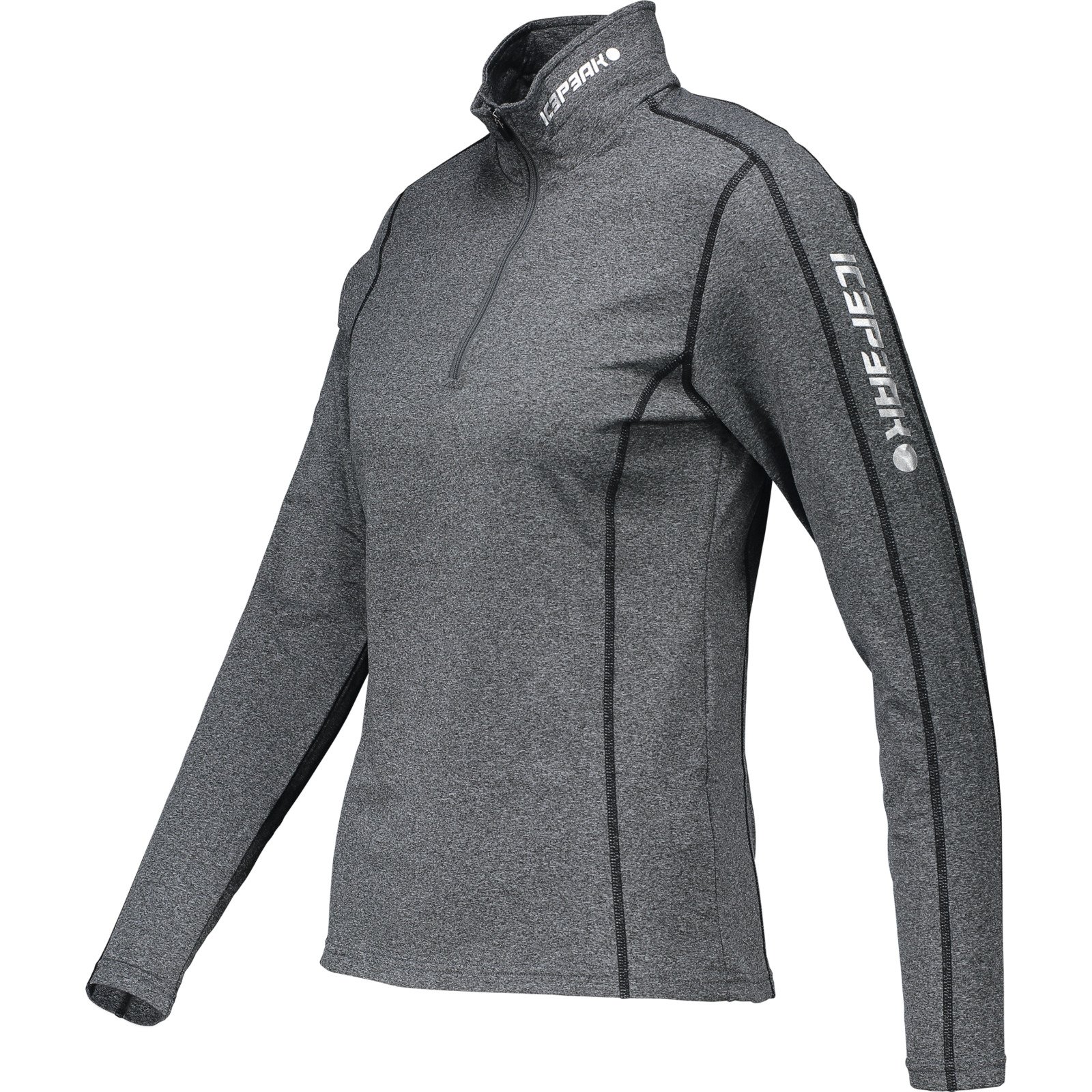 ICEPEAK FAIRVIEW 1/2 Zip, dunkelgrau, M