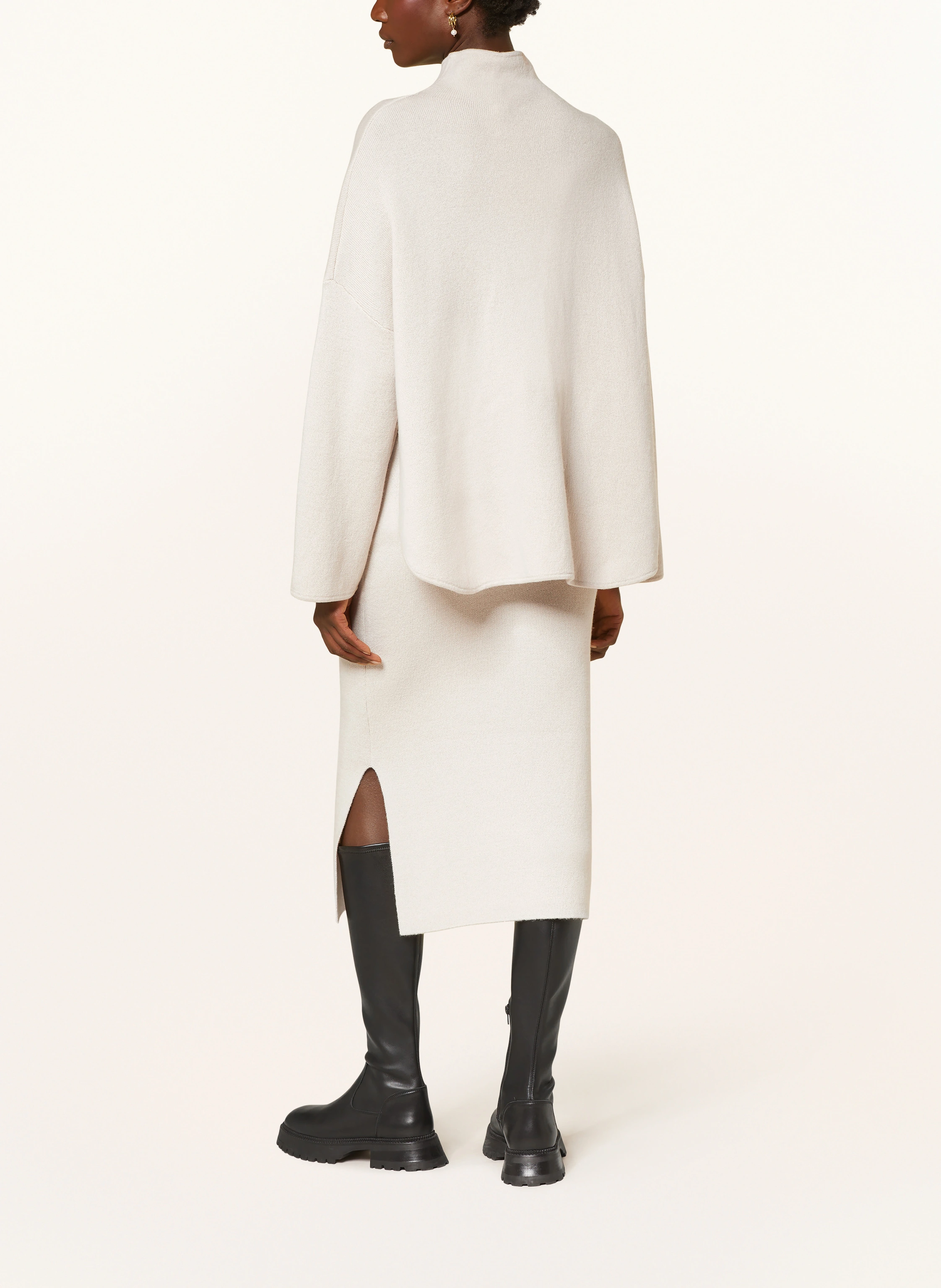 ALLUDE Strickrock mit Cashmere