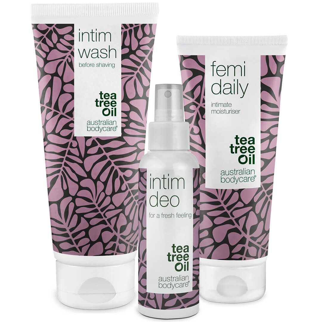 Australian Bodycare 3er Set gegen unangenehmen Geruch im Intimbereich