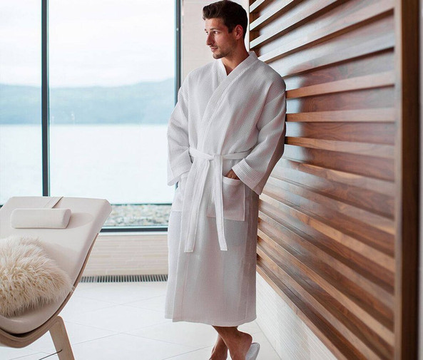 Towel City TC086 - Peignoir en tissu gaufré
