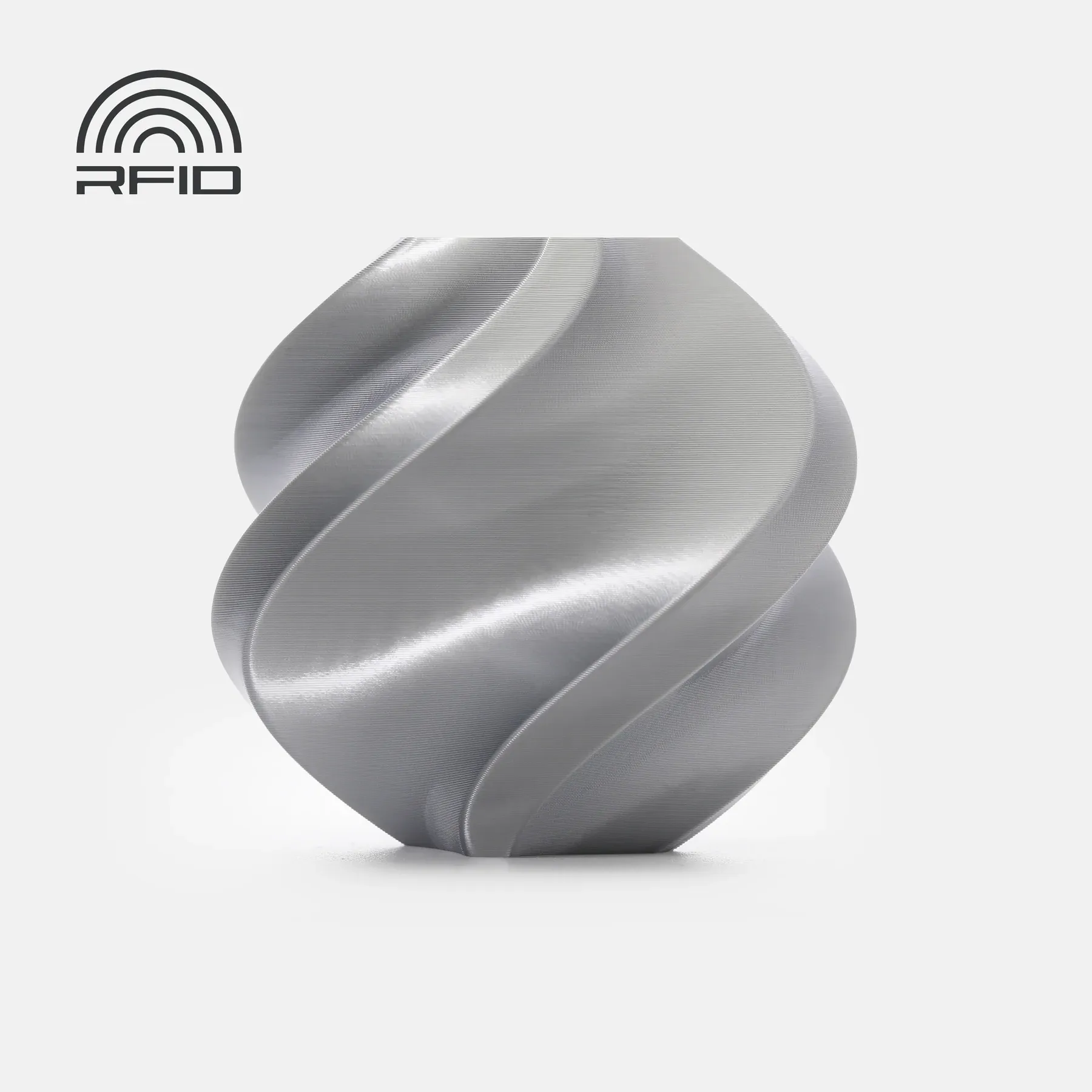 Bambu Lab  PLA Silk+ Silver, Spule (1.000 g)    Seidenglanz in Silver