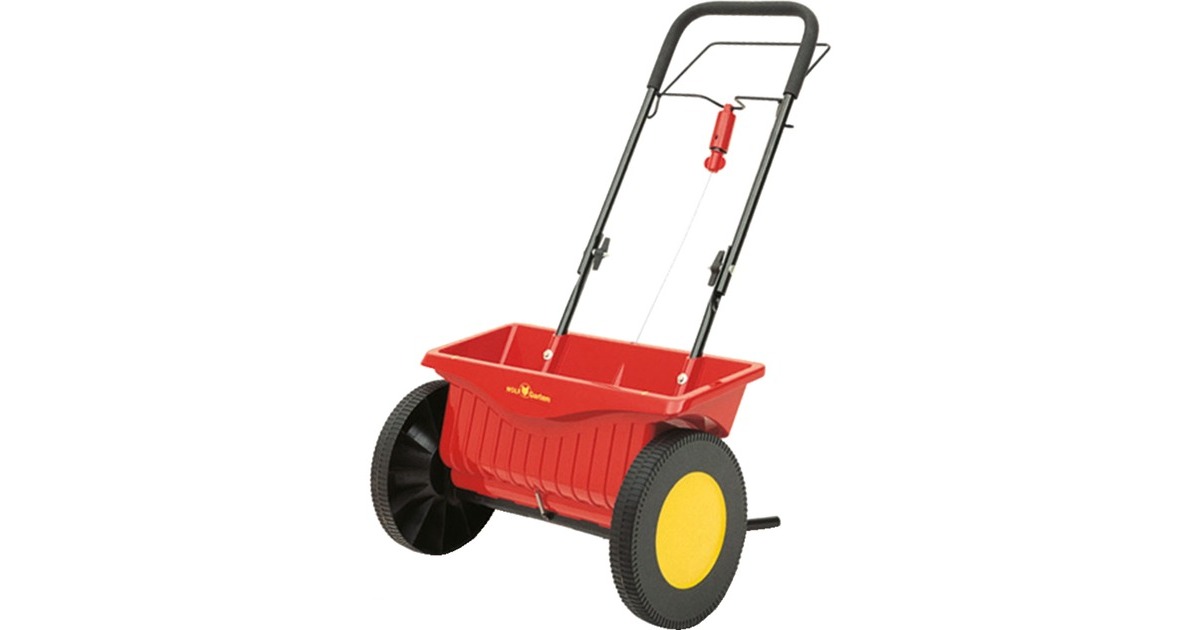 WOLF-GartenWE430 Perfect strooiwagen strooiapparatuur  (Rood/geel)