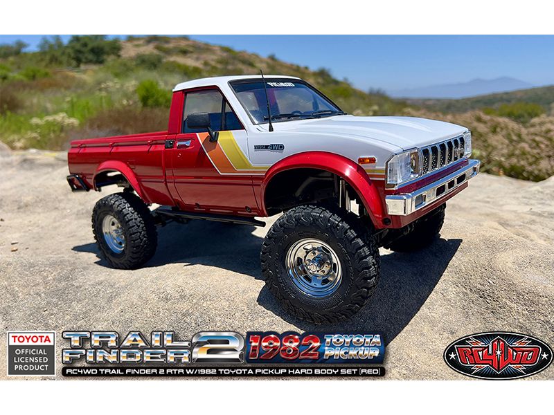 RC4WD Scale Crawler Trail Finder 2 1982 Toyota, RTR, 1:10, 1982 Toyota Pickup mit fester Karosserie