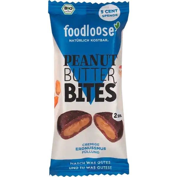 Bio Erdnussmus Peanut Butter Bites