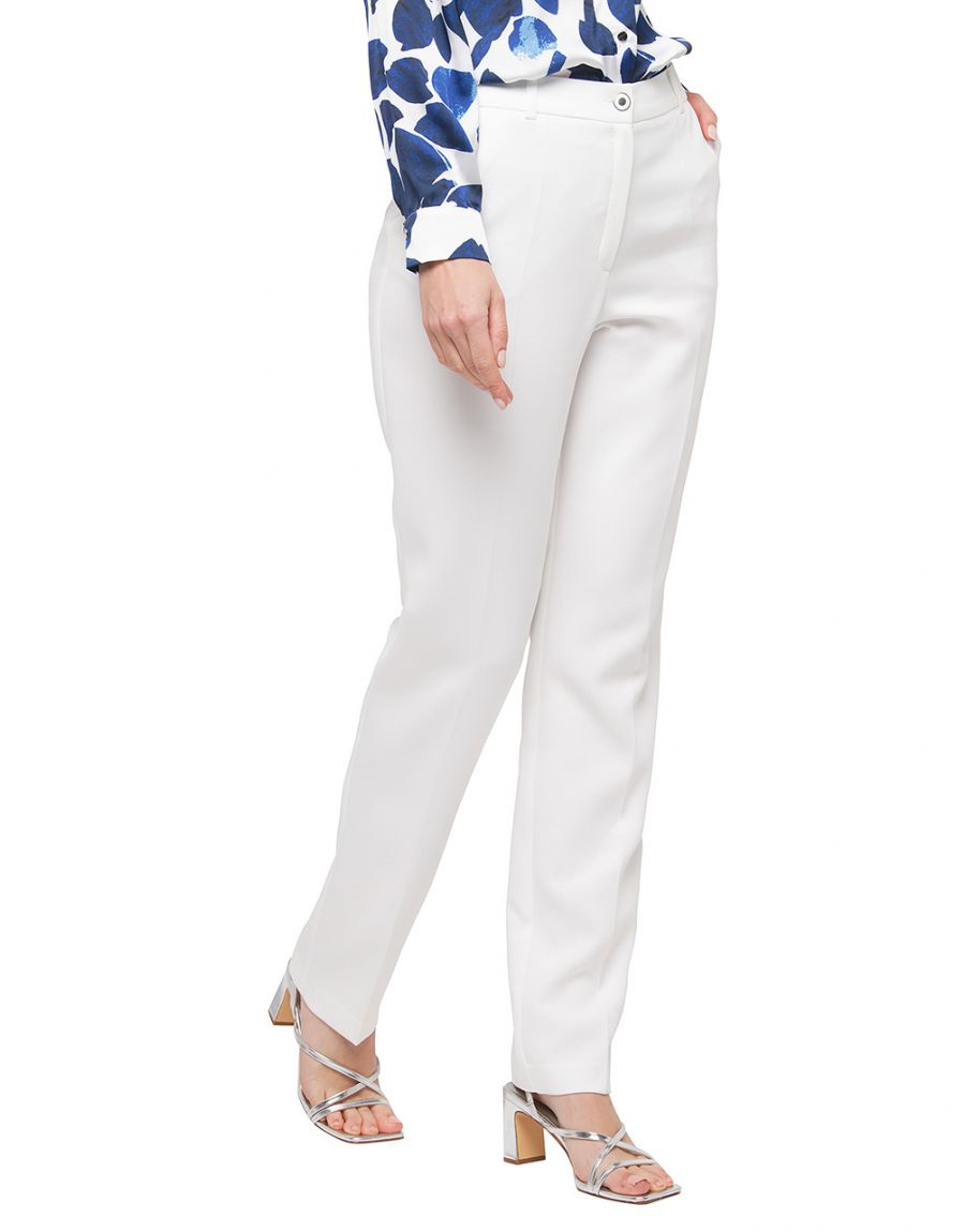Pantalon chic écru