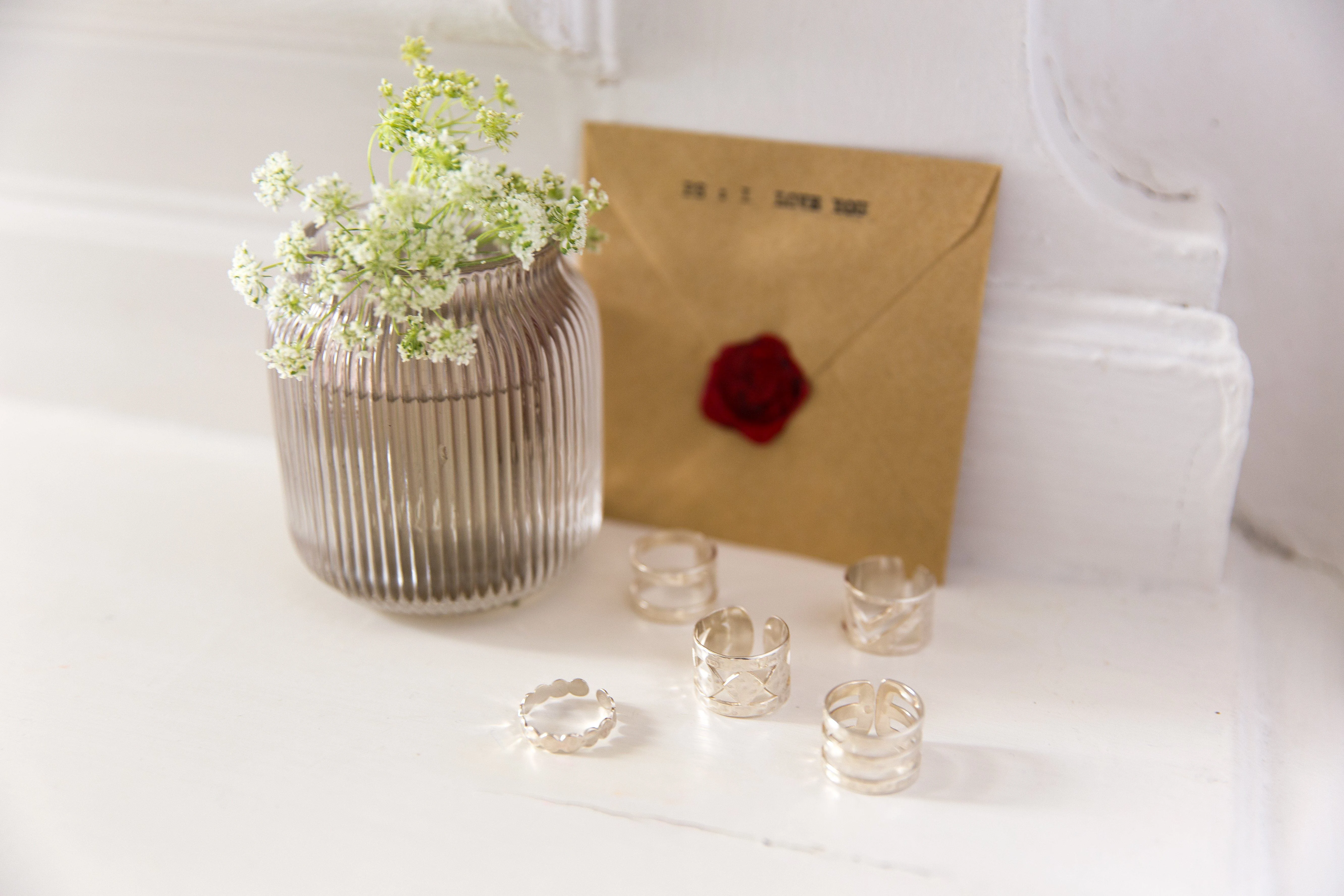 ZAK - Bague martelée argent | Argent