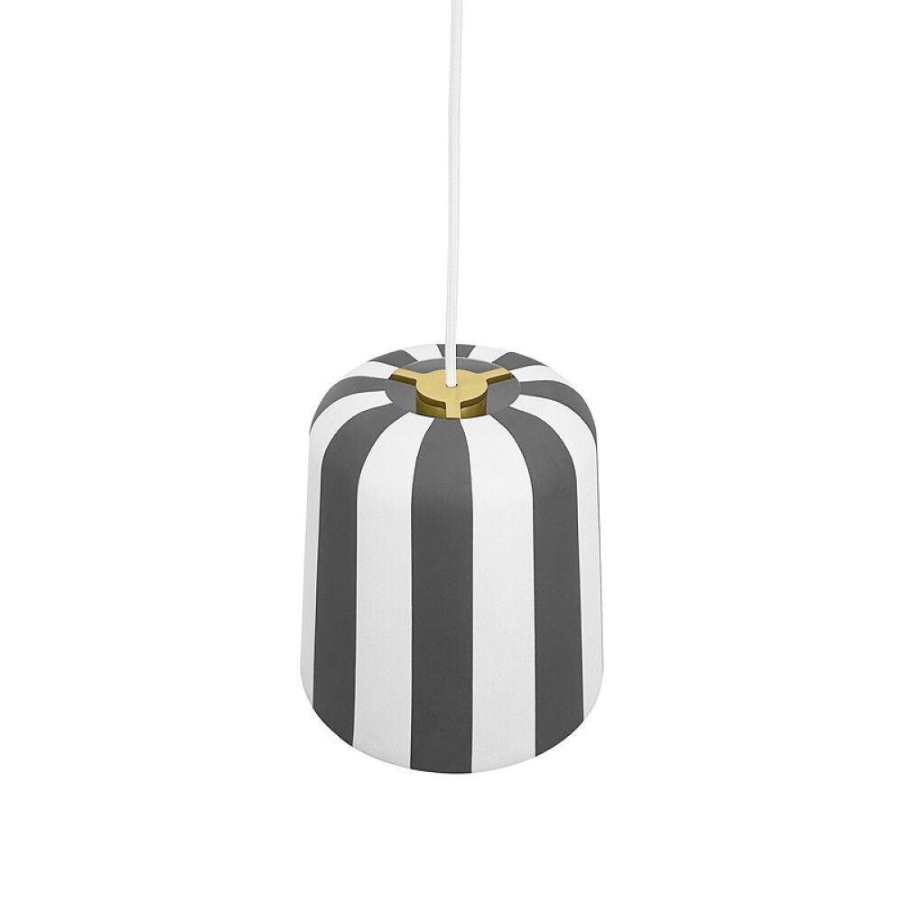 TAKLAMPE DYBERG LARSEN GRY GRÅ/HVIT