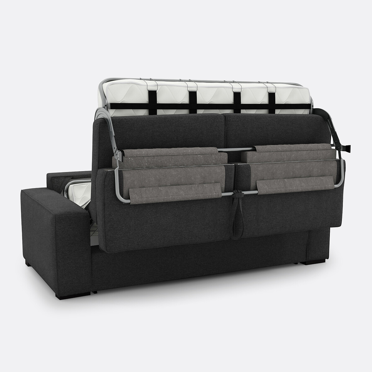 LA REDOUTE INTERIEURS<br>Sofá-cama em poliéster, espuma HR premium, Cecilia
