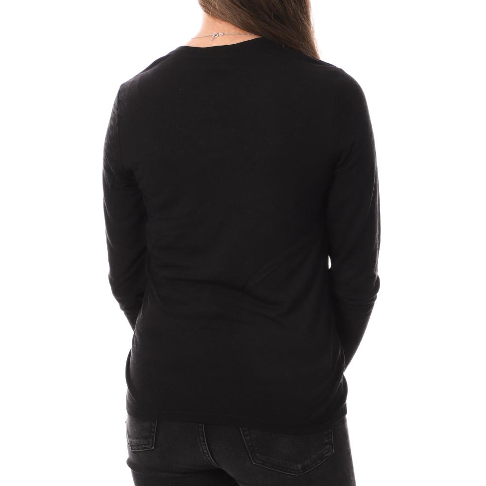 JDY T-Shirt Manches Longues Noir Femme JDY Suma