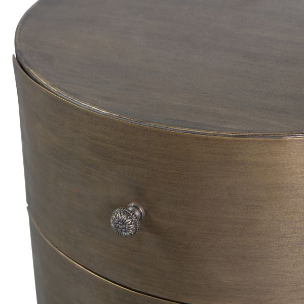 BePureHome Glossy Kastje - Metaal - Antique Brass