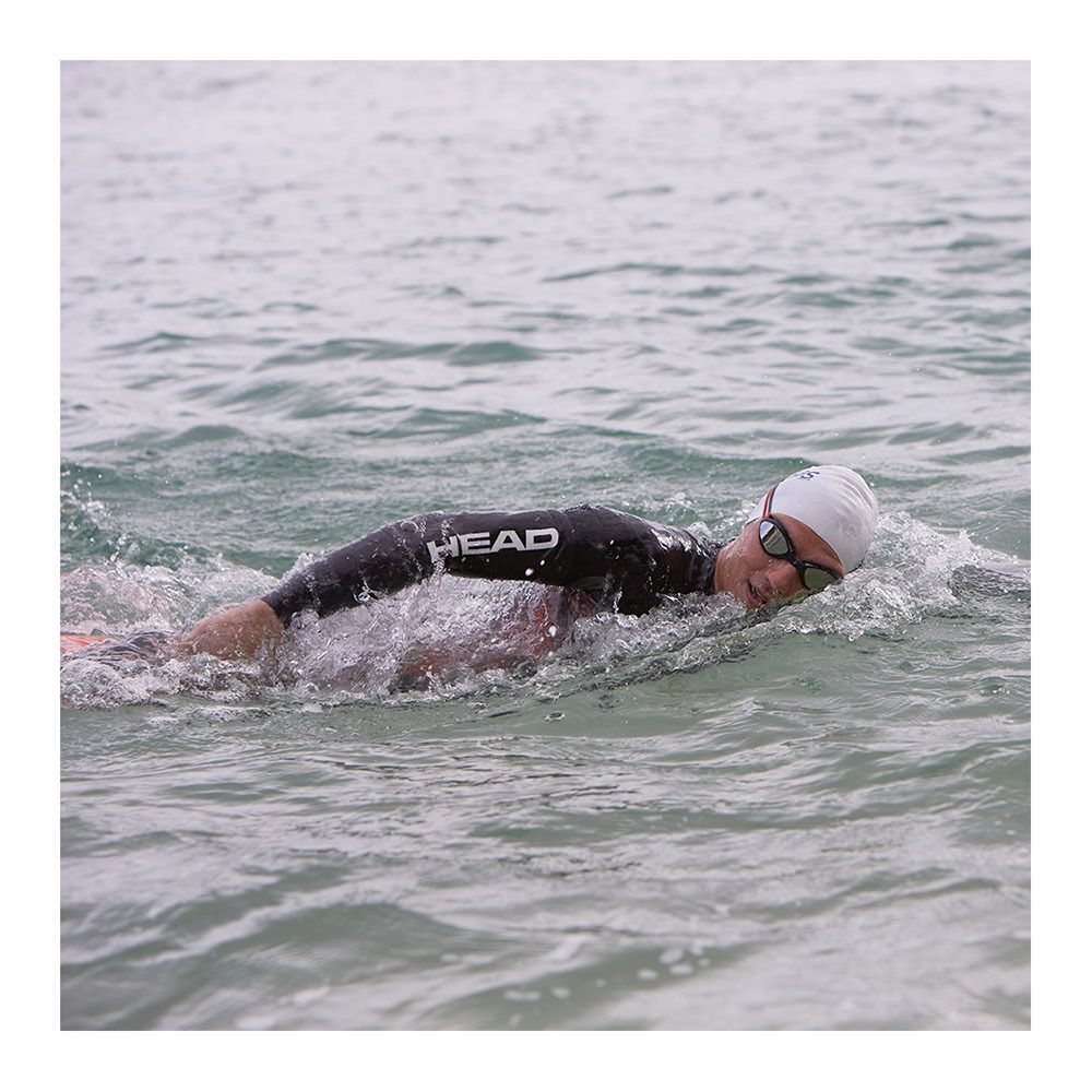 Zoggs TIGER MIRROR - Lunettes de natation grey red/mirrored smoke