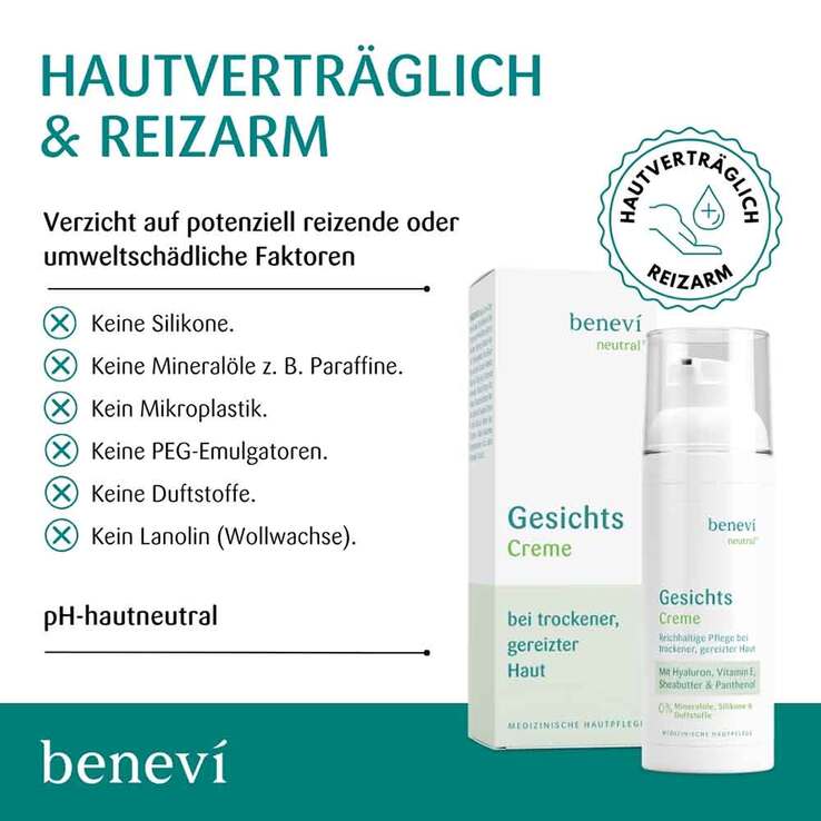 Benevi Neutral Gesichts-Creme, 50 ml