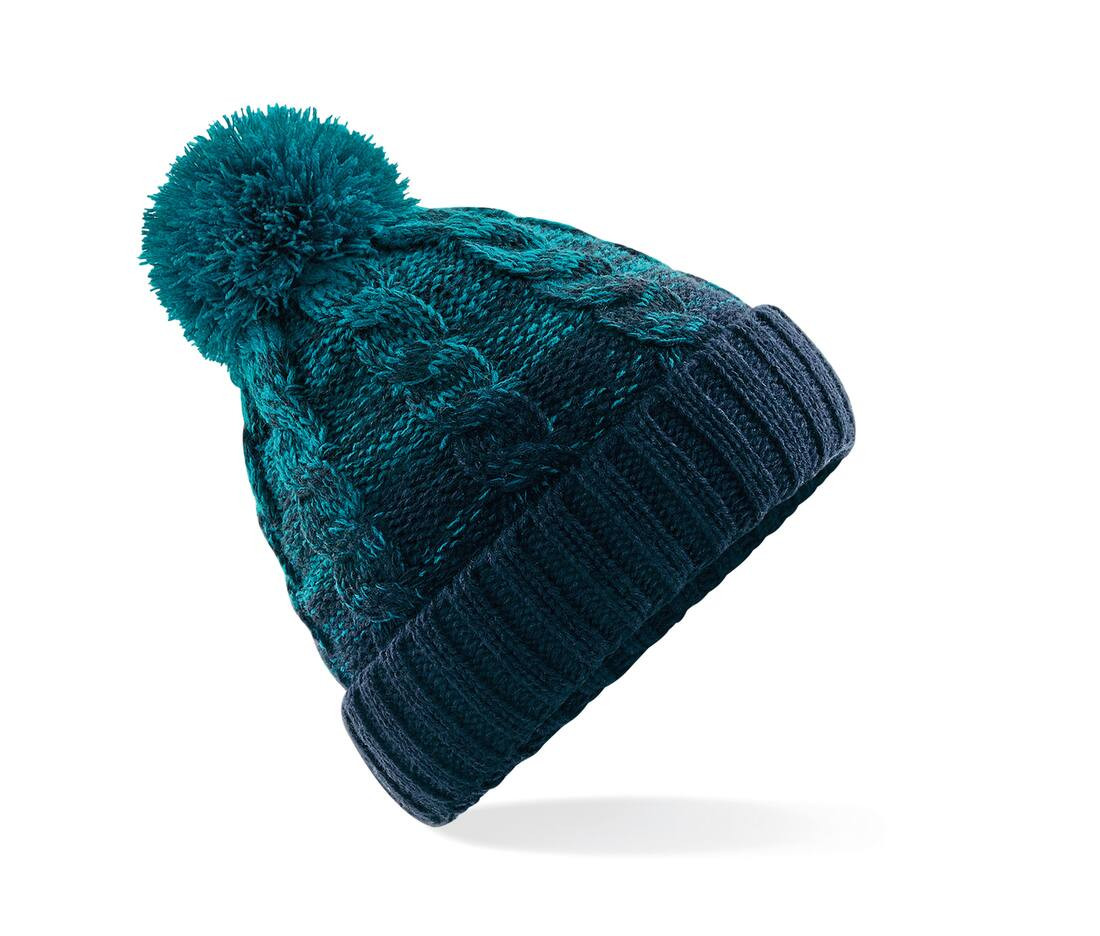 Beechfield BF459 - Bonnet Douillet à Pompon en Laine Synthétique