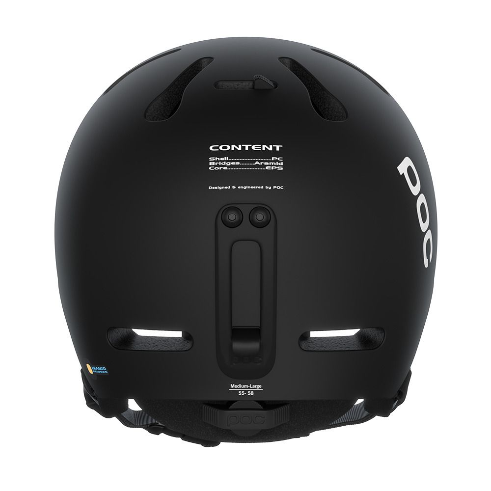Poc FORNIX - Casque ski uranium black matt