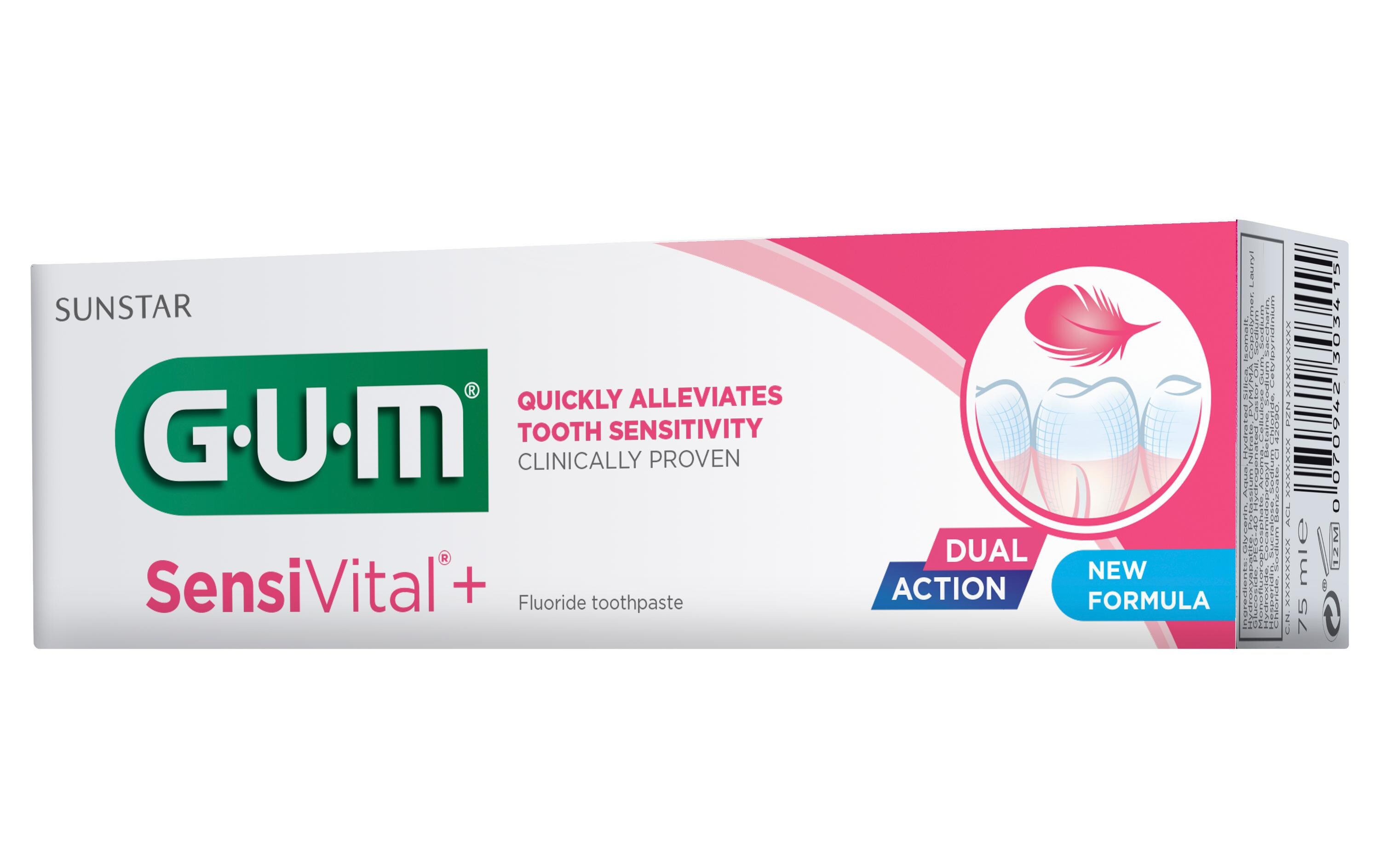 Zahnpasta SensiVital+ 75 mlSensitives Zahngel