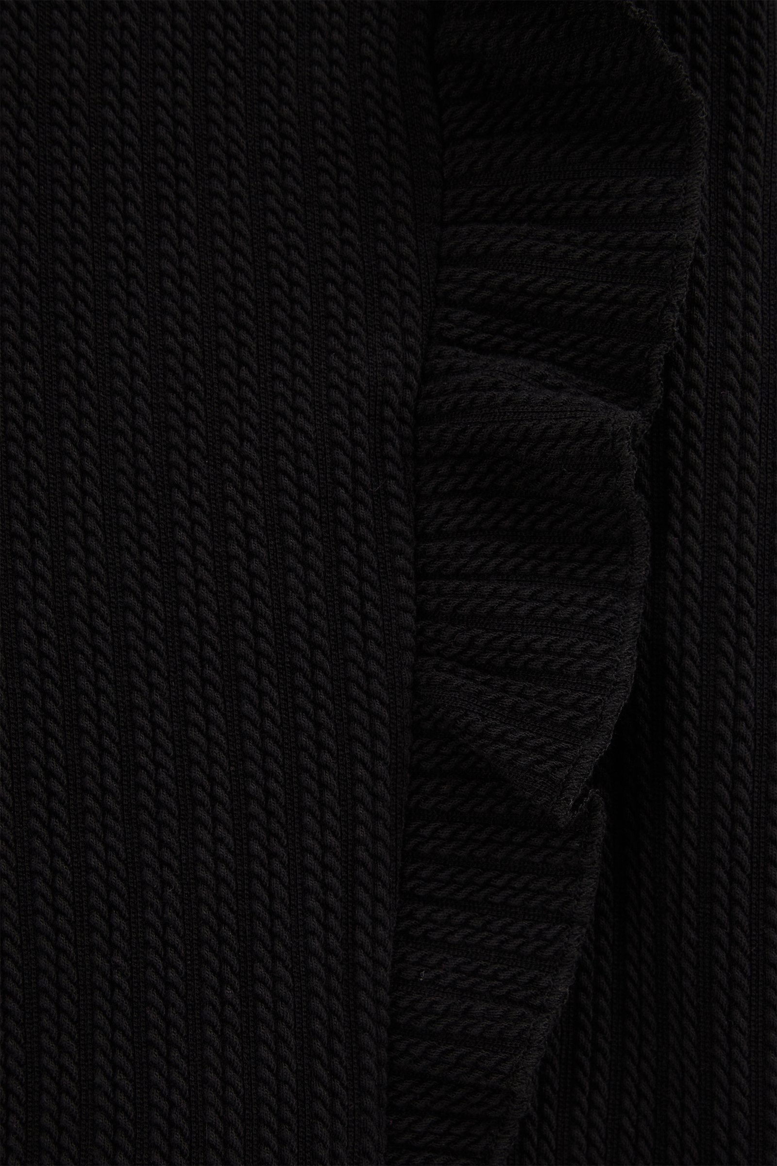 Meisjes sweater met structuur WE Fashion Zwart