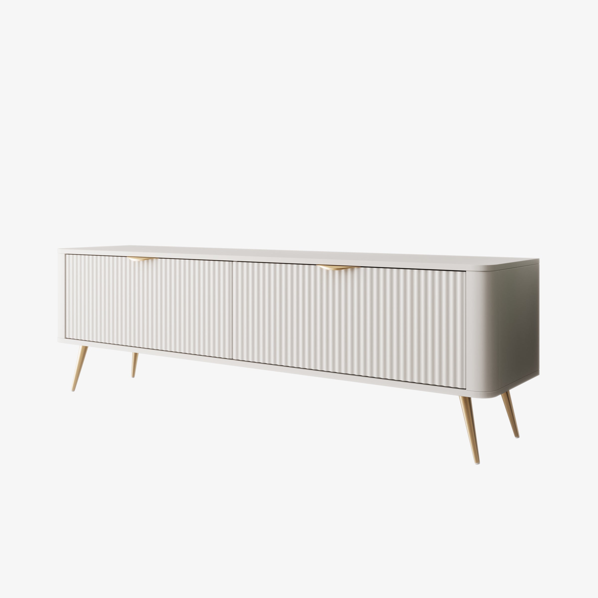 Meubella - TV-Meubel Lima - Wit - 163 cm