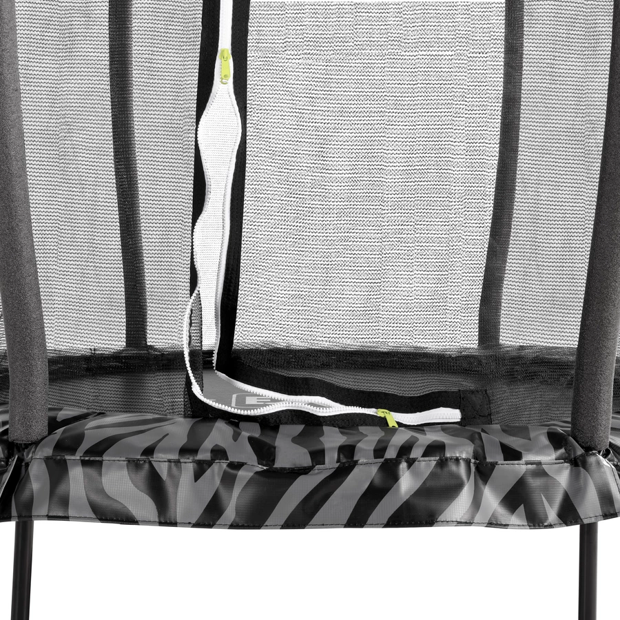 EXIT Tiggy Junior Trampolin mit Sicherheitsnetz ø 140 cm, schwarzgrau
