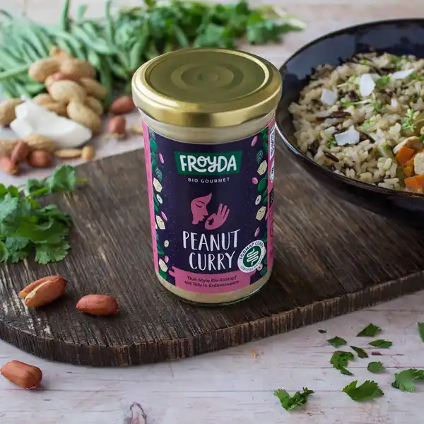 Bio Peanut Curry Eintopf