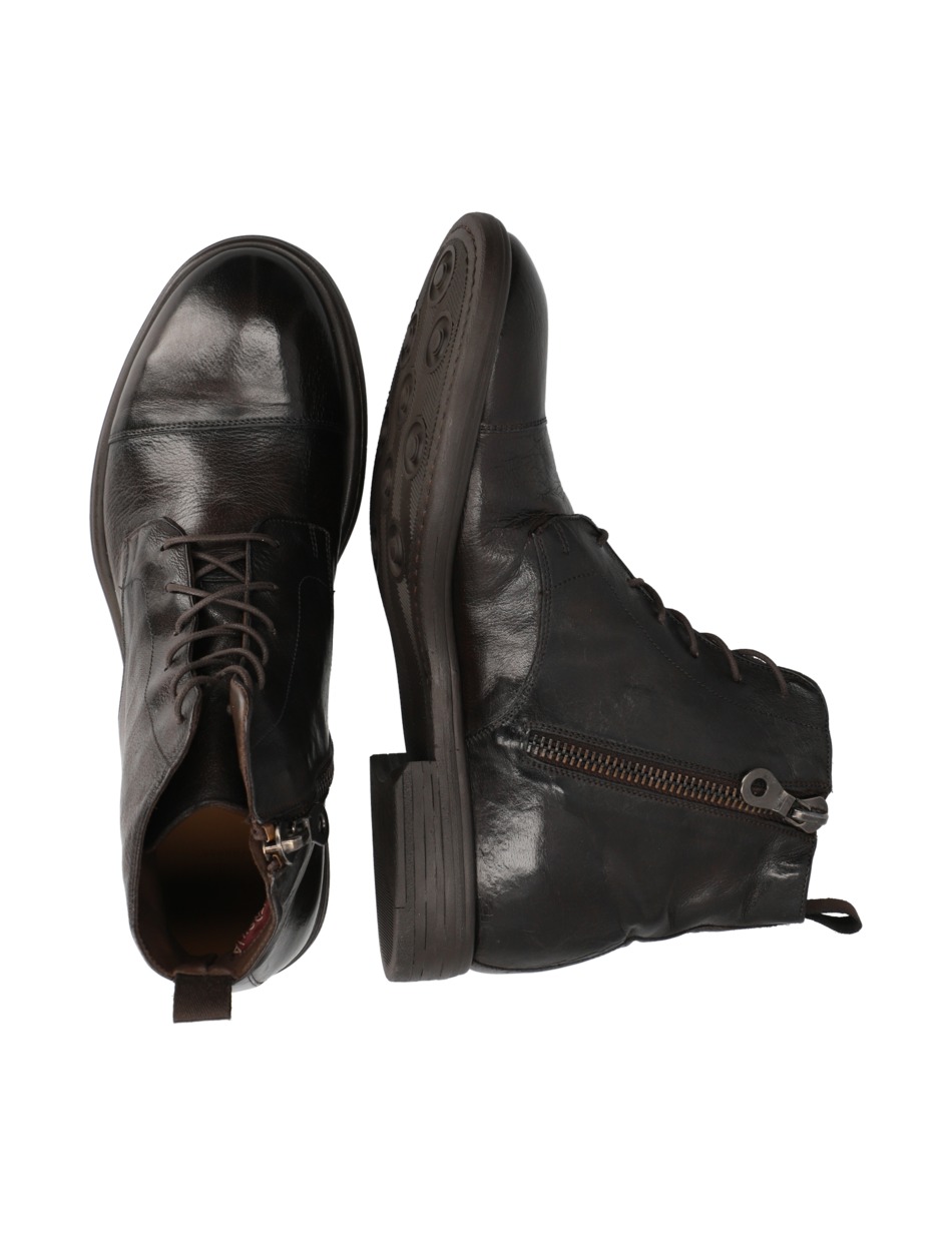 Glattleder Stiefelette