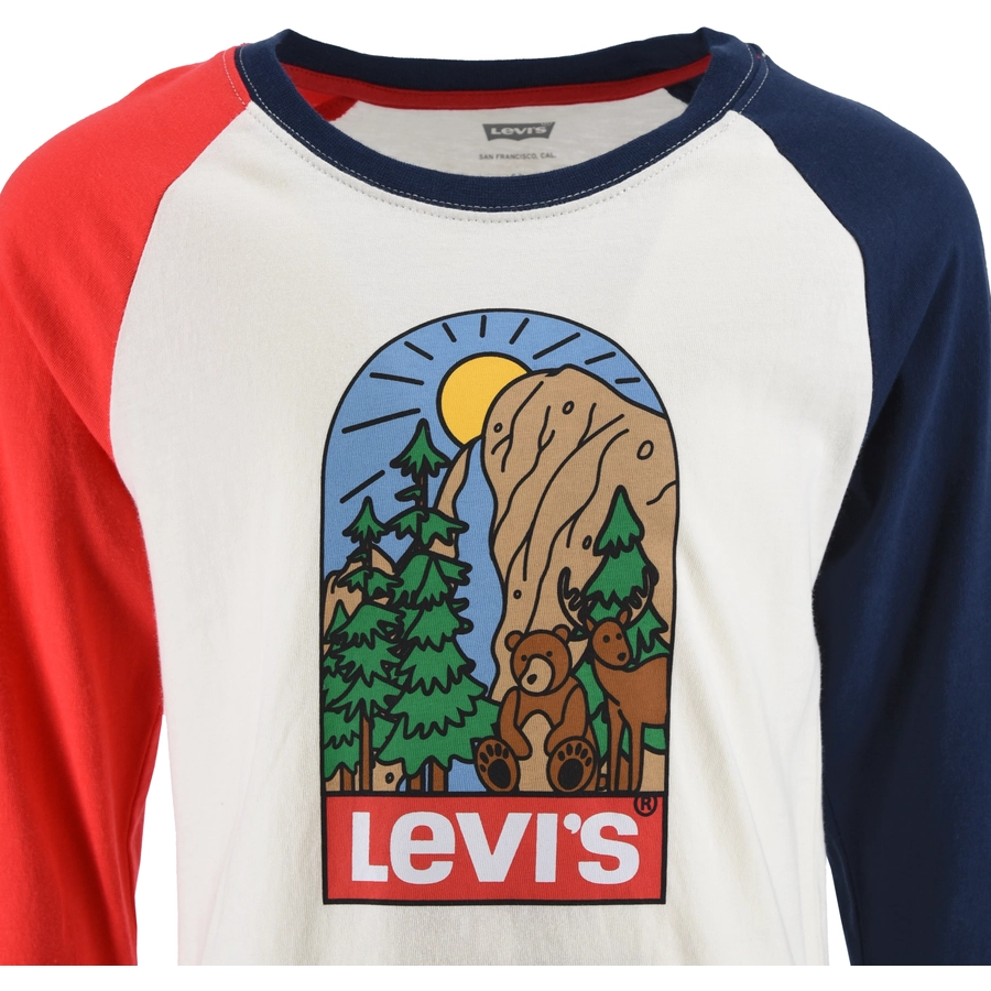 Levi's® Langarmshirt mit Allover-Print