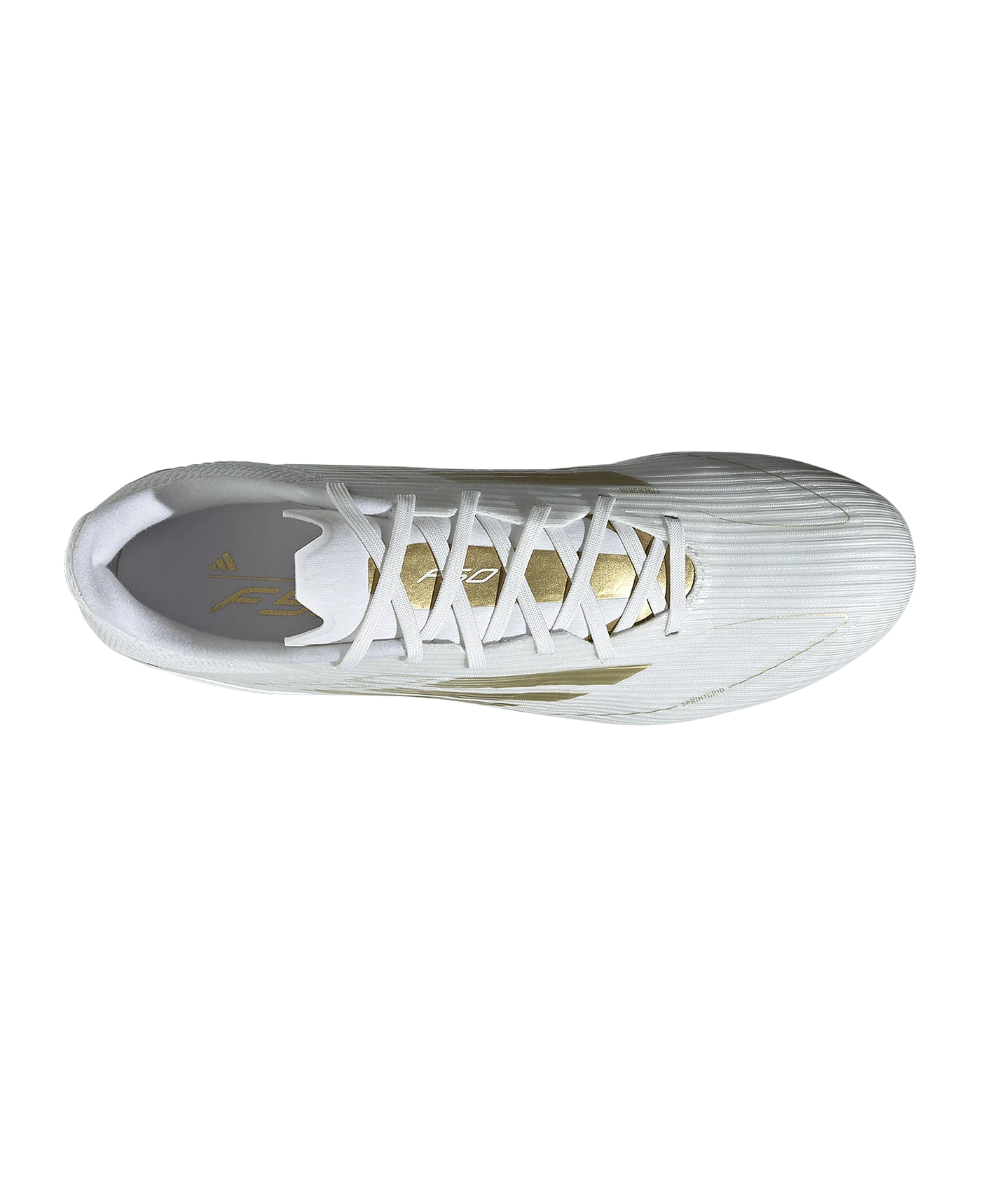 adidas F50 League FG/MG Day Spark Weiss Gold
