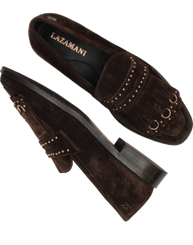 Lazamani Suus Loafers Bruin Dames