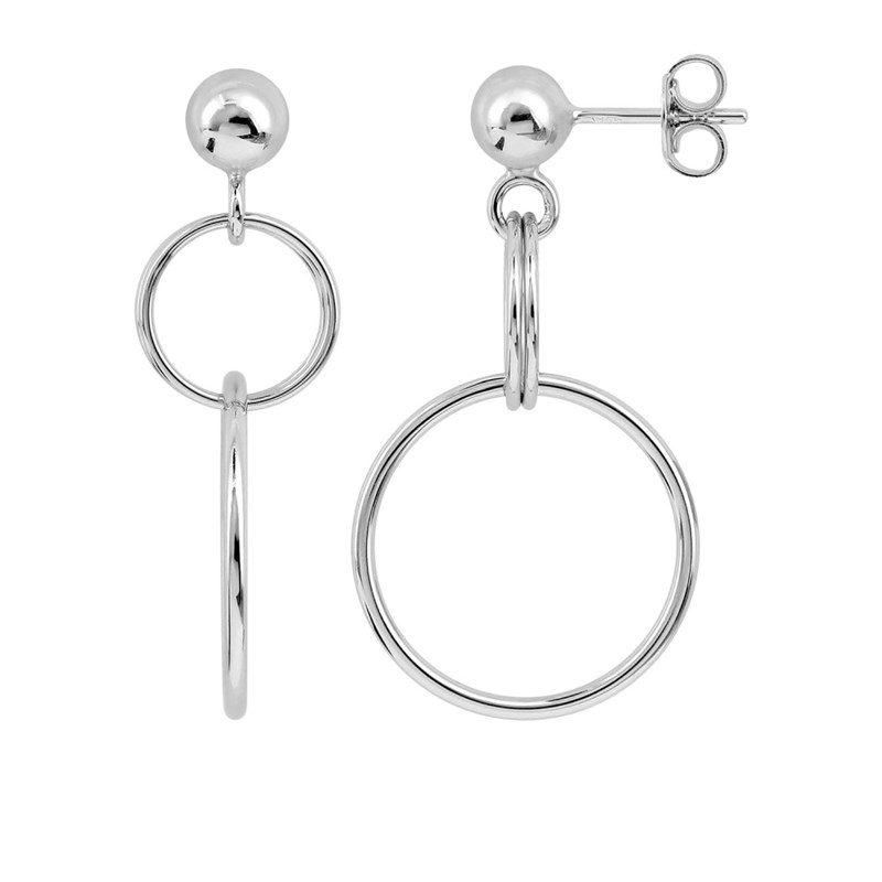Boucles d'oreilles femme - Argent 925