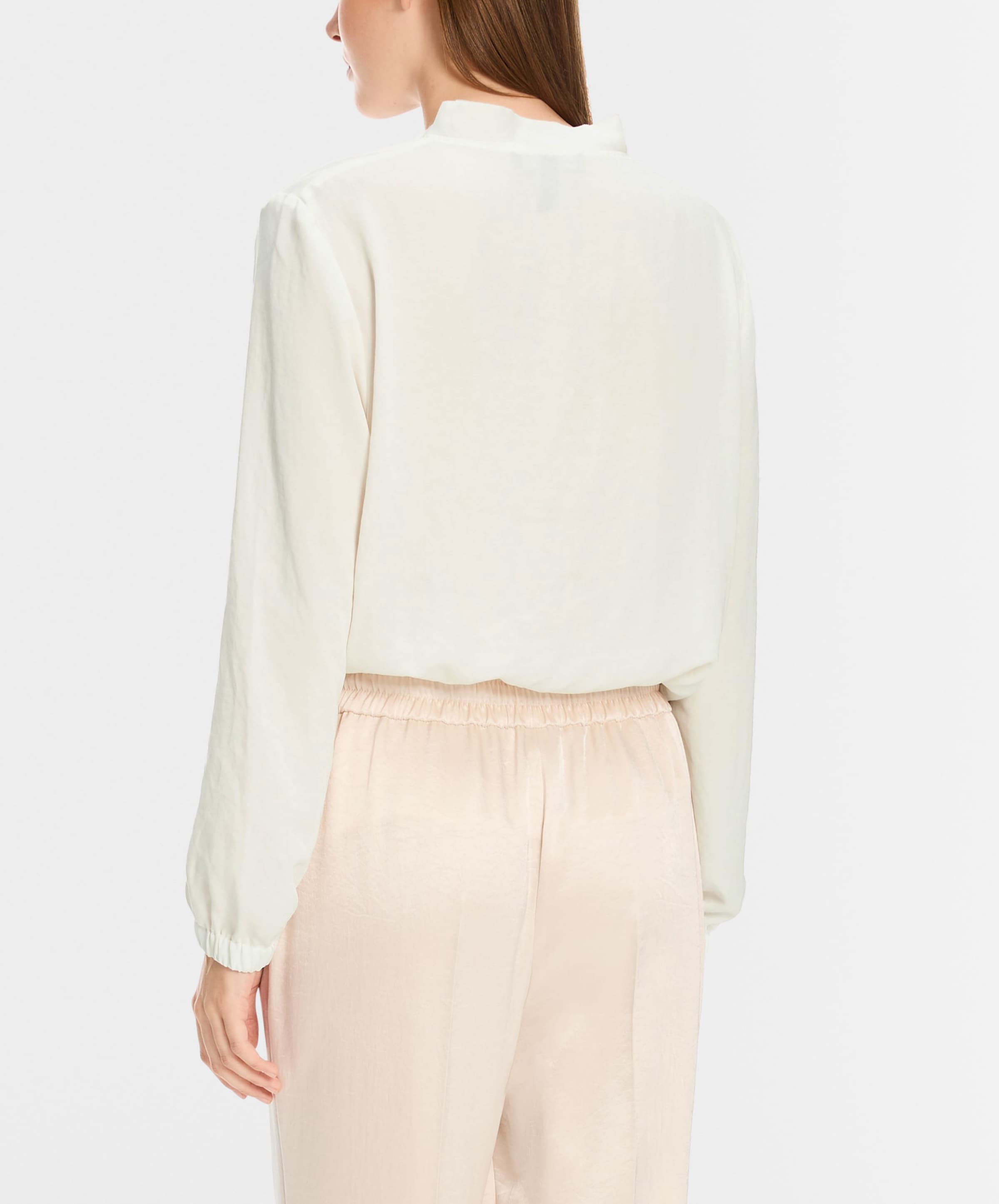 Marc Cain Essentials Dames blouse ecru