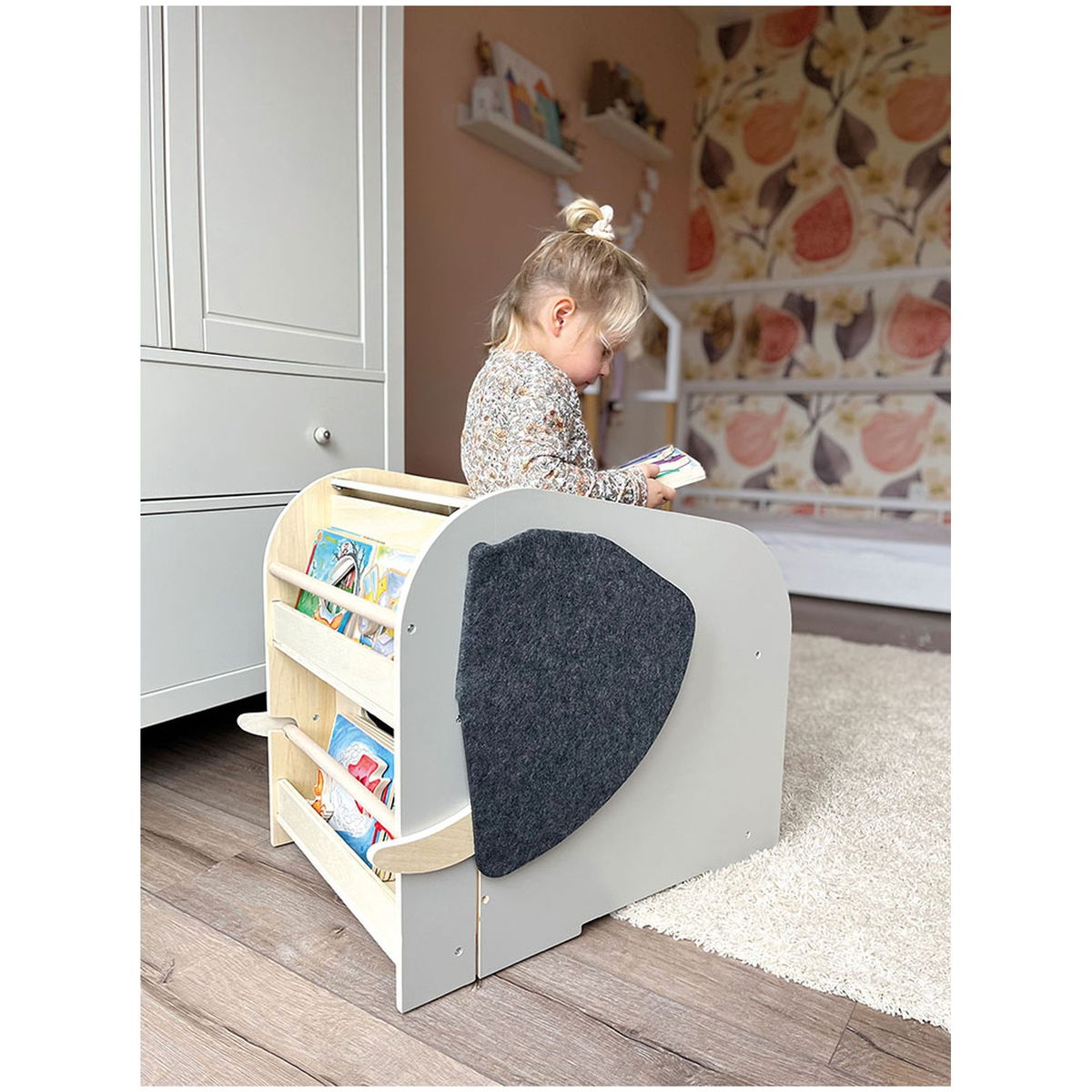 small footsmall foot   Spielzeugbox mit Sitz und Rollen Elefant Wildlife