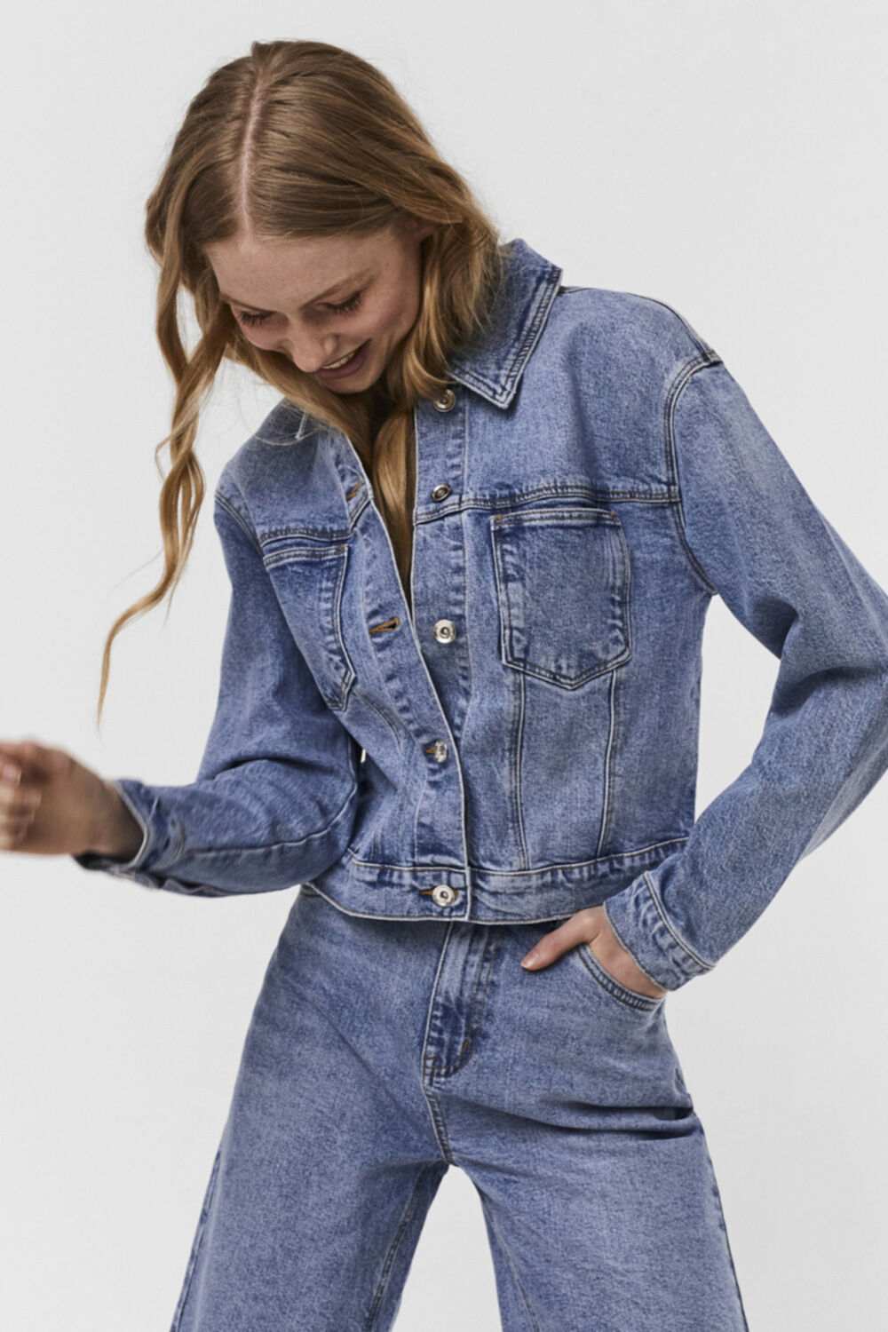 Jaqueta jeans - Azul