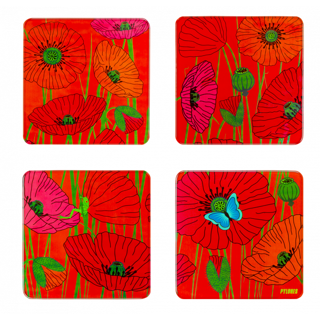 Set de 4 dessous de verre - Sous verre