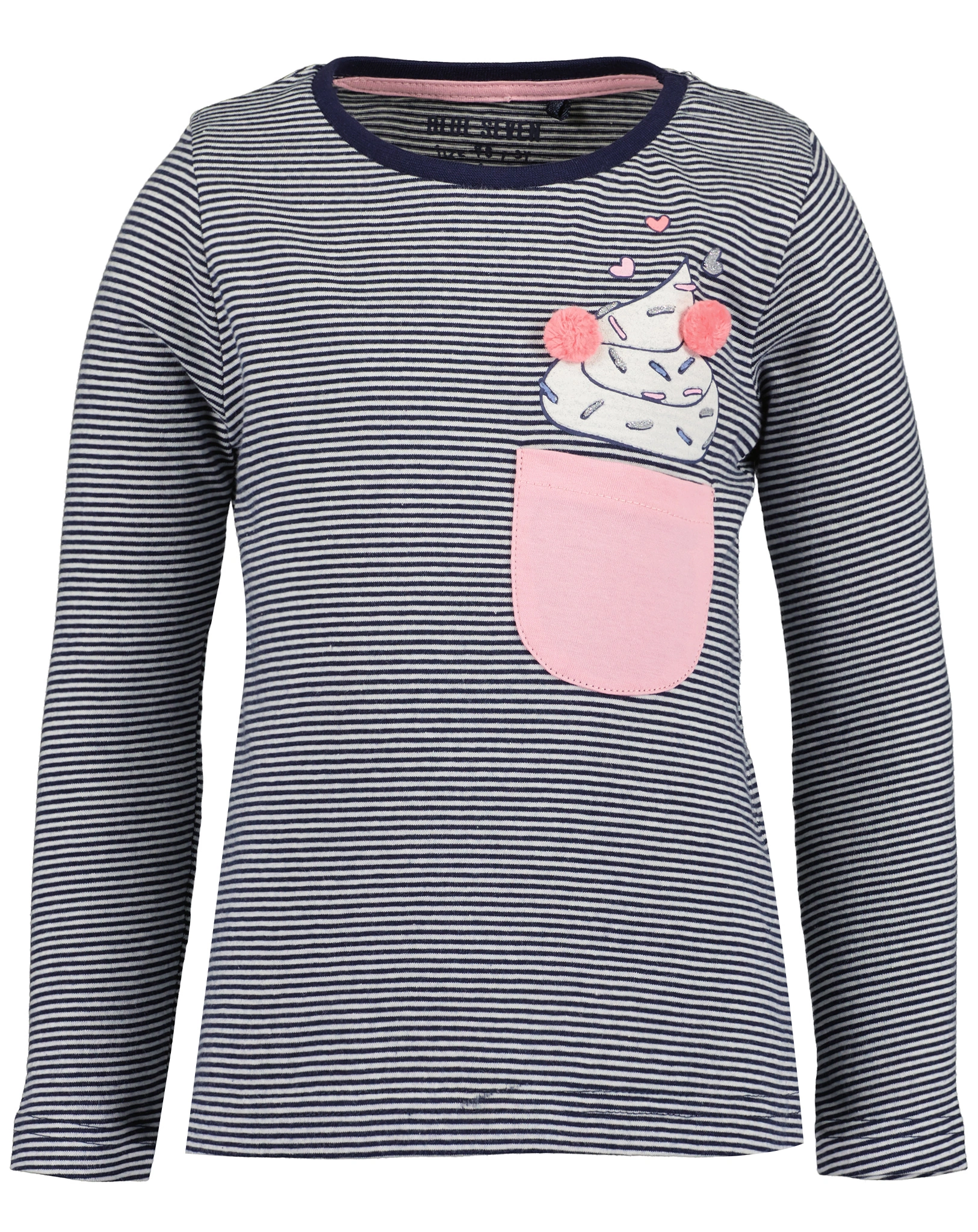 Langarmshirt SPRINKLES gestreift in ultramarin