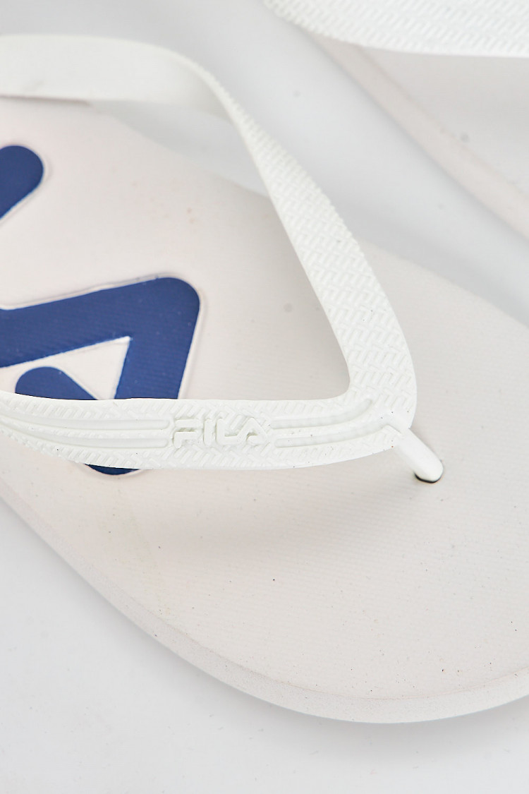 Tongs blanches Troy Slipper FILA / 1010288