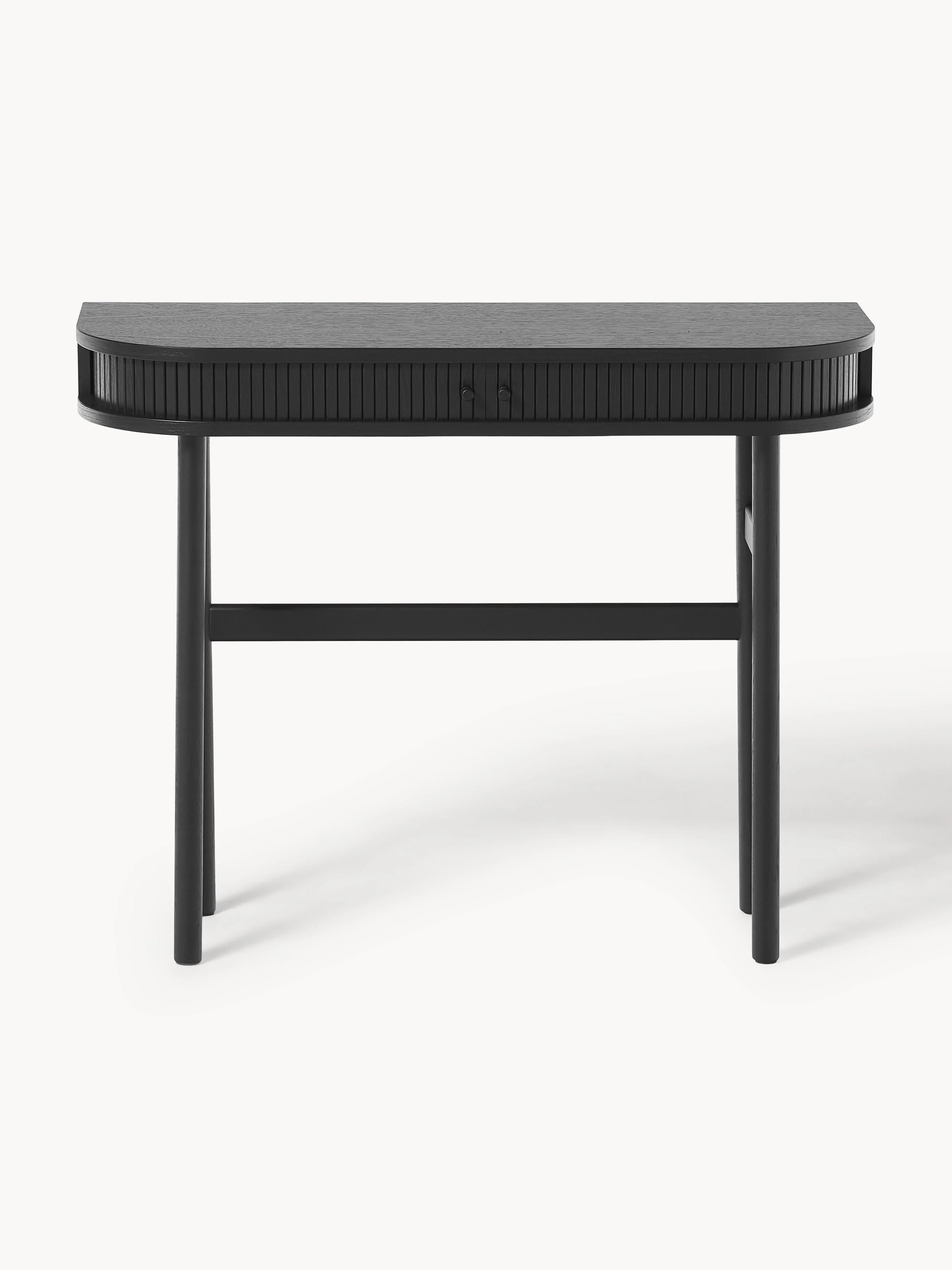Console Calary met geribde voorzijde
