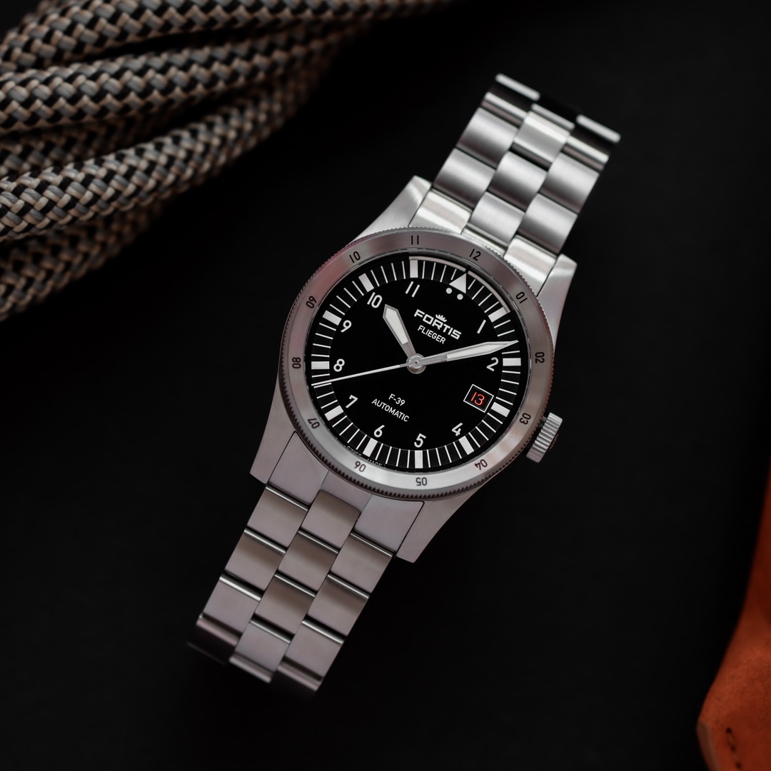 Fortis Flieger F-39 Automatik Black