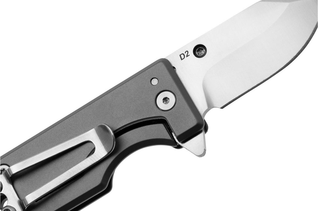 WESN Microblade SN01-0, D2, Titanium, zakmes