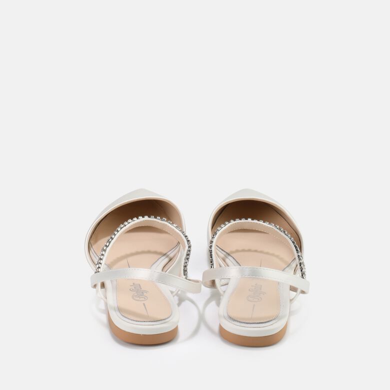 Emilia ballerines, ivoire