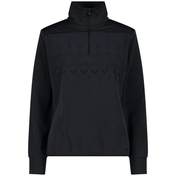 Sweat polaire CMP WOMAN ARTIC FLEECE TURTLENECK ANTHRACITE