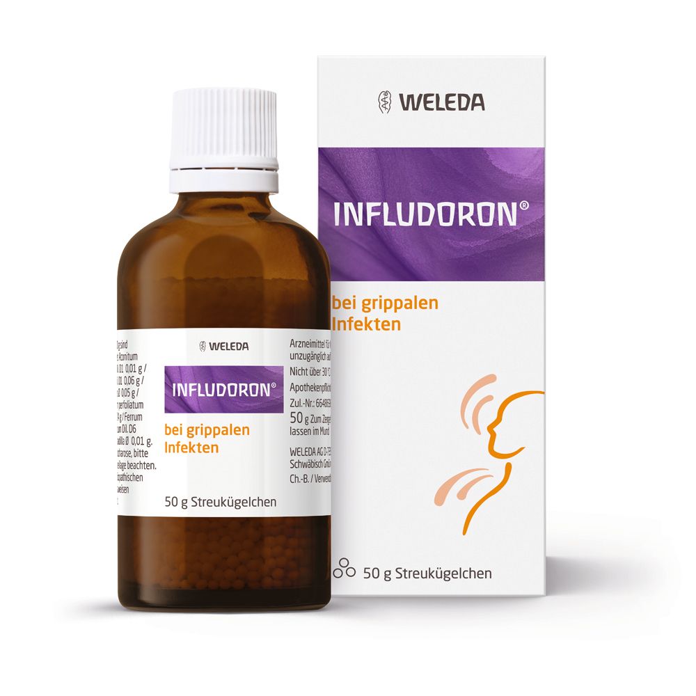 Infludoron® Streukügelchen - bei den ersten Anzeichen einer Erkältung
