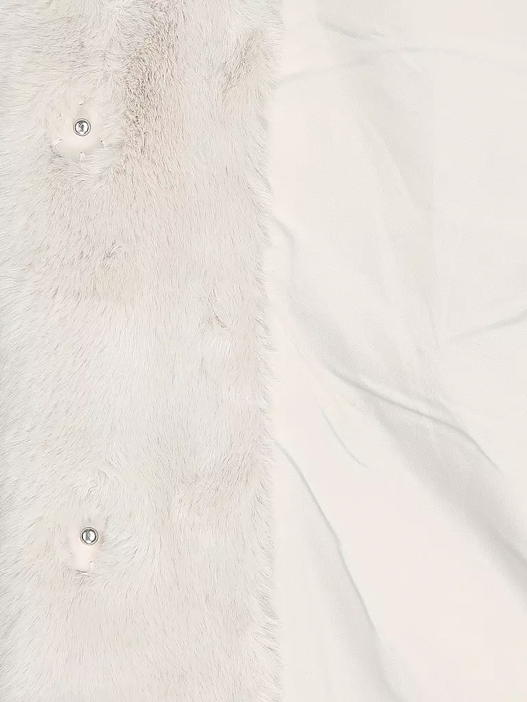 RINO&PELLE Gilet in Felloptik LISON creme