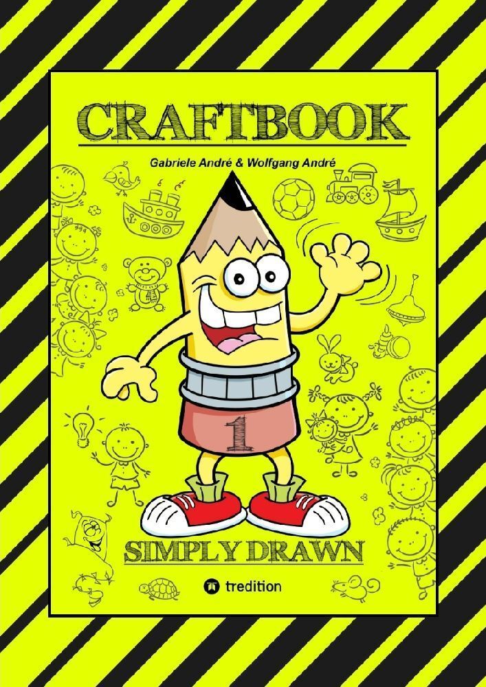 CRAFTBOOK - TIPPS & TRICKS BEIM ZEICHNEN VON FIGUREN & BÄUMEN - SYMBOLE - OBJEKTE - TOLLE MOTIVE - RÄTSEL - AUFGABEN