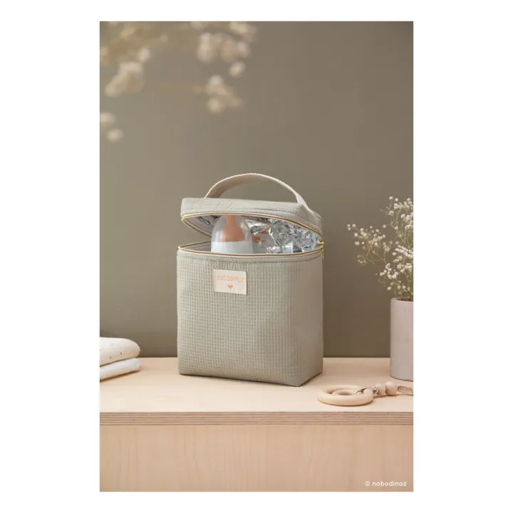 Nobodinoz Lunch bag isotherme Concerto | Vert olive