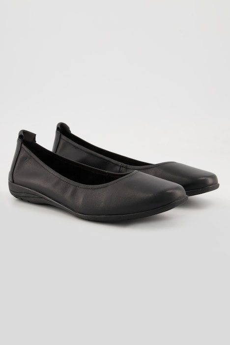 Josef Seibel Leder-Ballerinas, Lederfutter, Weite H