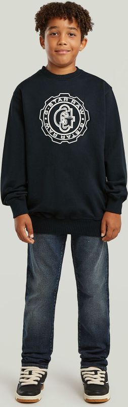 ALD Crew Sweater voor jongens - Donkerblauw - jongens